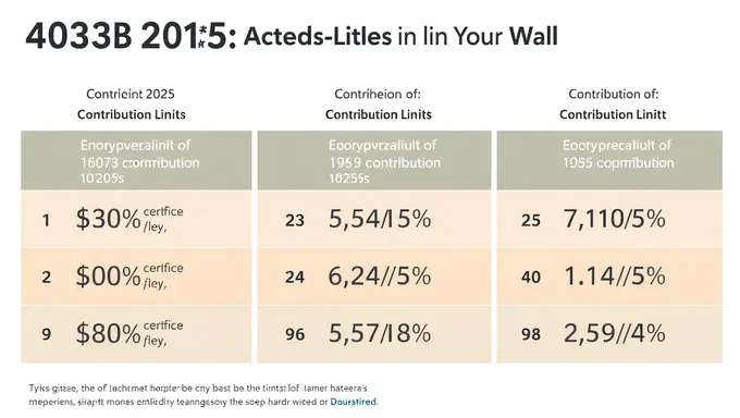 403b 2025 Contribution Limits and Rules