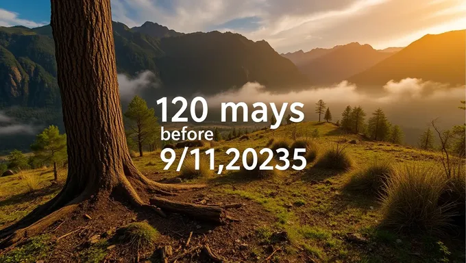 9/1/2025 Countdown: 120 Days Left to Go