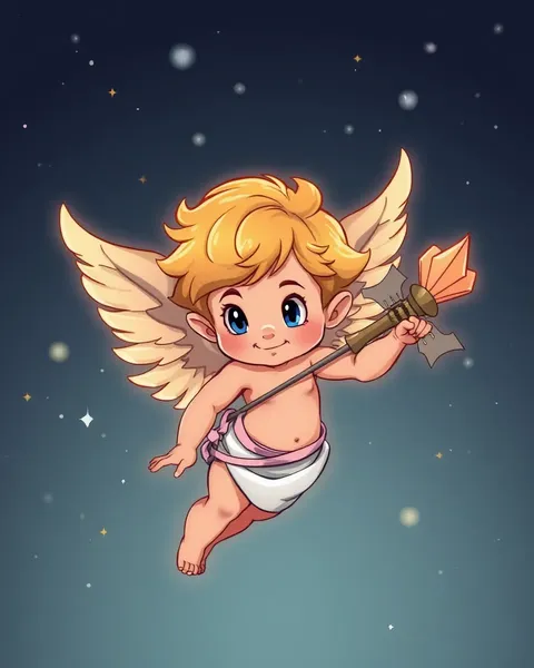 A Cartoon Picture of Cupid's Mischievous Nature