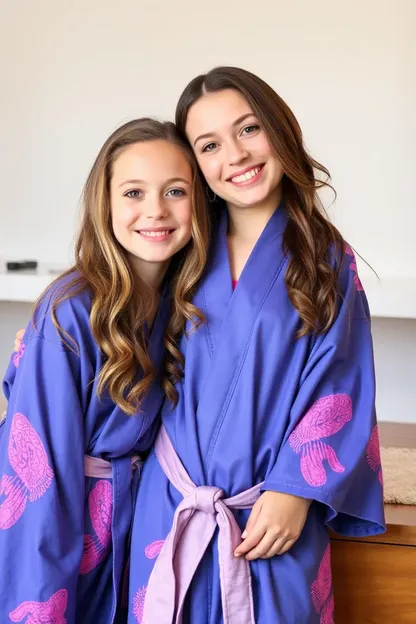 A Girls' Favorite Comfortable Robe