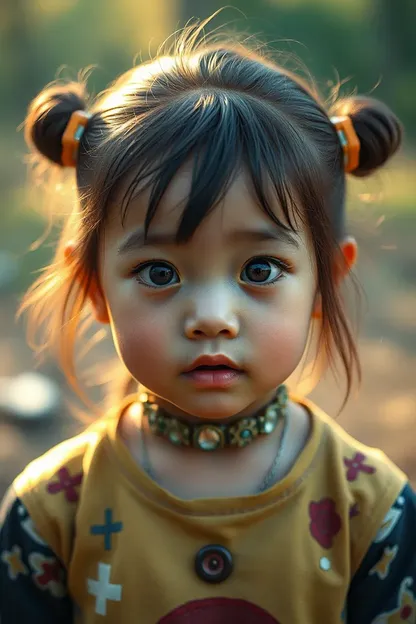 AI Built Little Girl with Artificial Intelligence