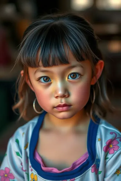 AI Created Little Girl with AI Generated Personality