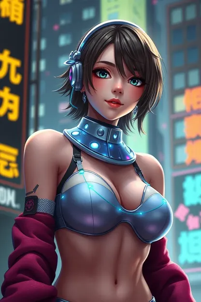 AI Girl's Gif Boob Attracts Attention Online