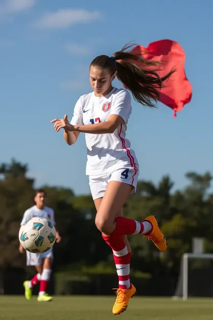 AUSA Soccer Girls Show Great Teamwork