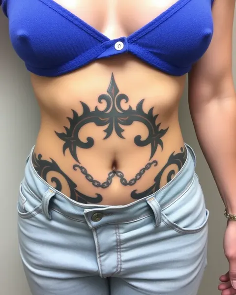 Abdominoplasty Scar Tattoo Laser Removal