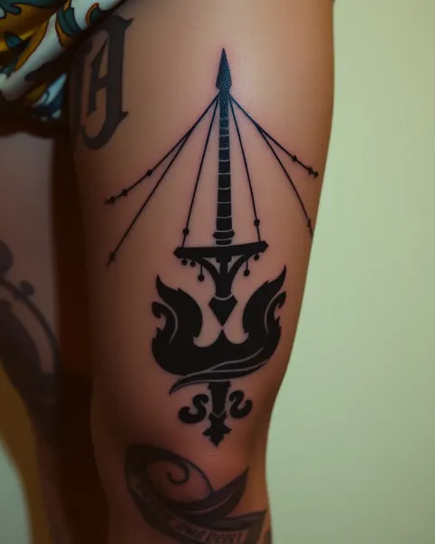 Above the Knee Tattoo Design Ideas