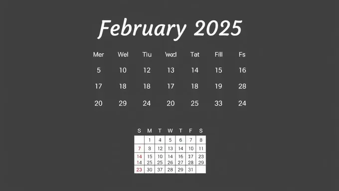 Access Your Printable February 2025 Calendar Now