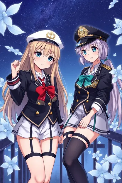 Admiral Nimis Ship Girls Encounter Friendly Pirates