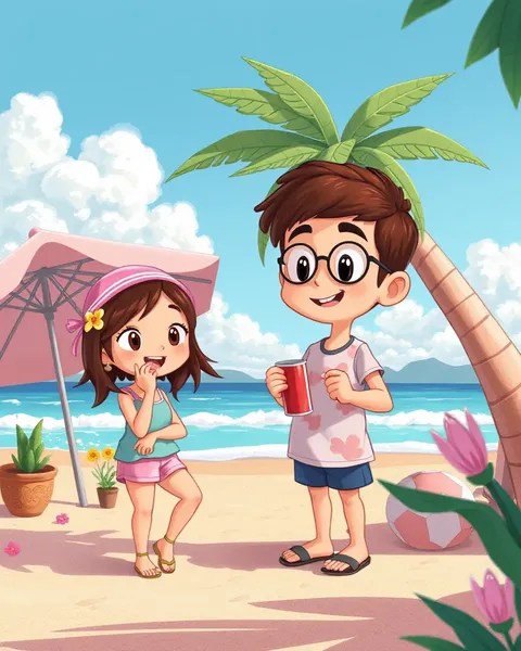 Adorable Cartoon Images for Summer Fun