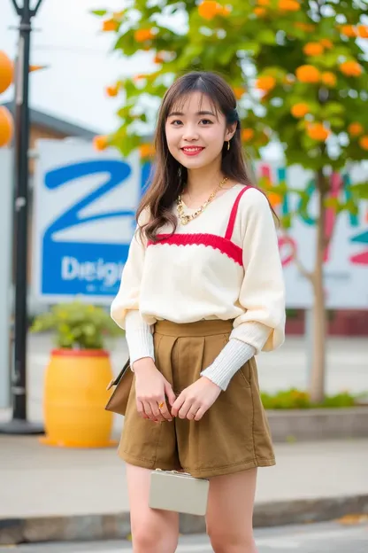 Adorable Girl Wears Cute Outfits Daily