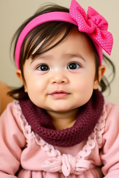 Adorable Infant Girl: A Bundle of Energy and Cuteness