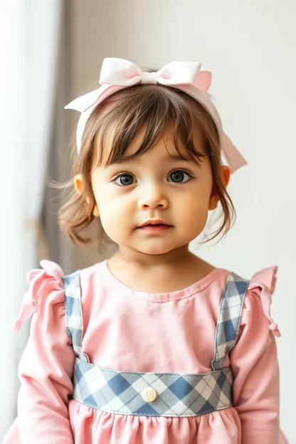 Adorable Infant Girl: A Delightful Little Human Being