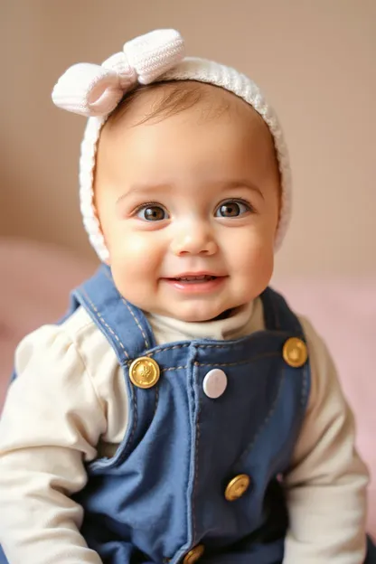 Adorable Infant Girl: Pure and Unadulterated Cuteness