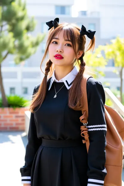 Adult School Girl's Fashion Outfit Trends