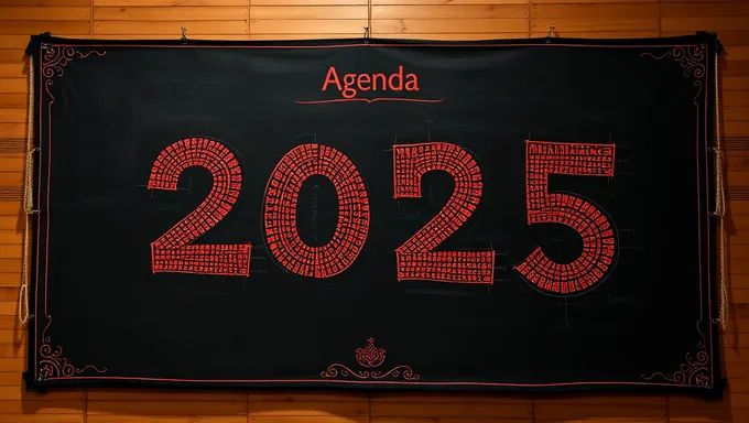 Agenda 2025: Strategic Agenda for Future Sustainability