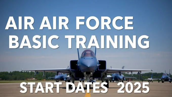 Air Force Basic Training Dates for 2025 Announced Publicly