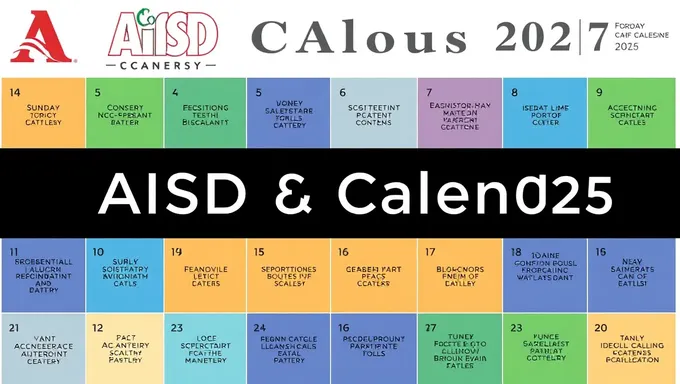 Aisd Calendar 2025: School Year Overview