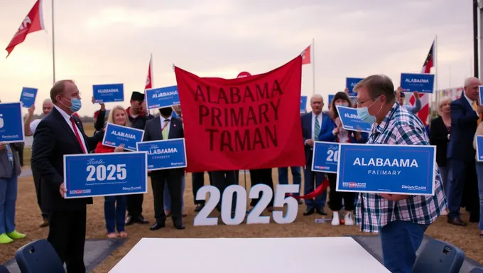 Alabama Primary 2025 Election Day Registration