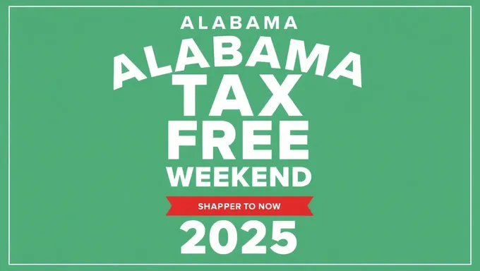 Alabama Tax Free Weekend 2025 Announced Officially