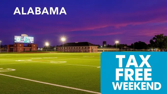 Alabama Tax Free Weekend 2025 Online Shopping