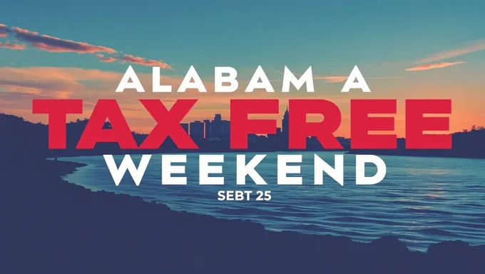 Alabama Tax Free Weekend 2025 Rules Explained