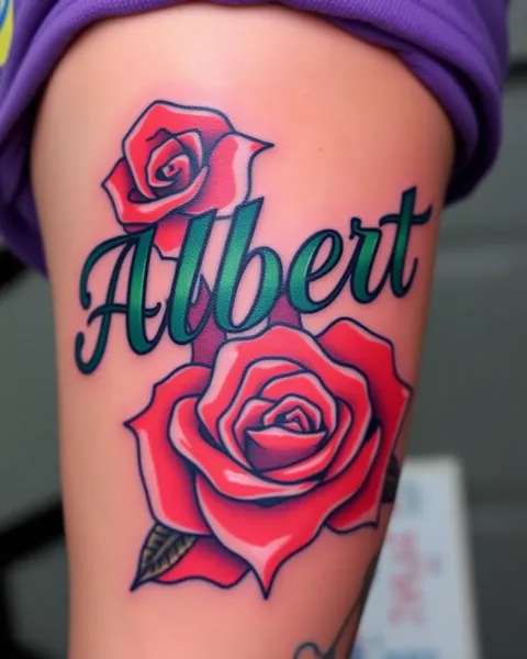 Albert Tattoo for Women's Empowerment Symbol