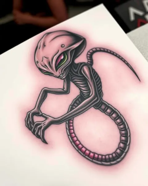 Alien Tattoo Ideas for Men and Women Alike