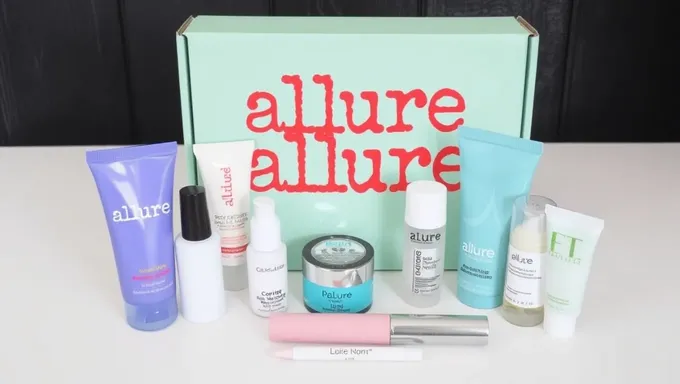 Allure Beauty Box April 2025 Subscription Unboxing