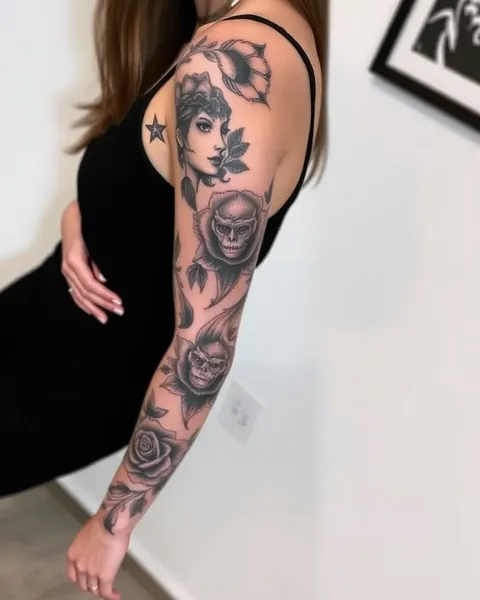 Amazing Female Sleeve Tattoo Designs for Inspiration