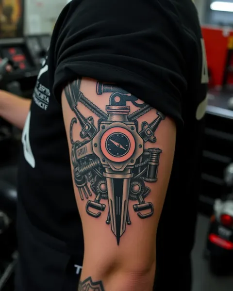 Amazing Mechanic Tattoo Designs for Car Lovers