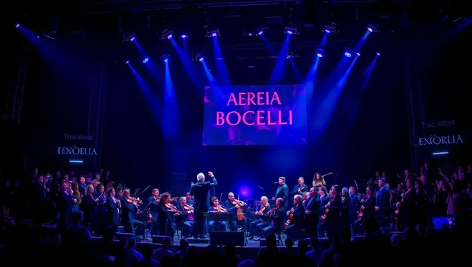 Andrea Bocelli's 2025 Concert Tour and Ticket Prices