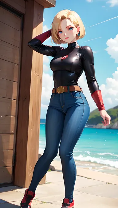 Android 18 Hentai: Female Adult Anime Character