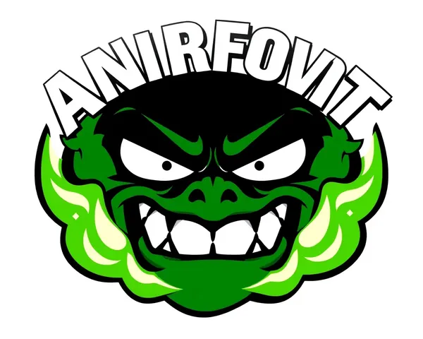 Anger Foot Logo PNG Image Description