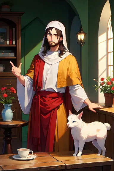 Animals in Pictures with Jesus