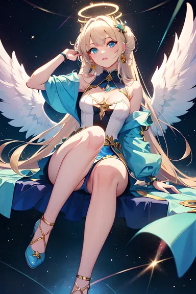 Animated Angel Images for Emotional Support