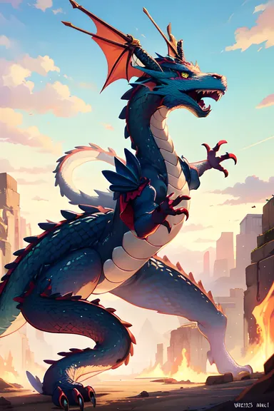 Animated Dragon Pictures for Fantasy Dreams