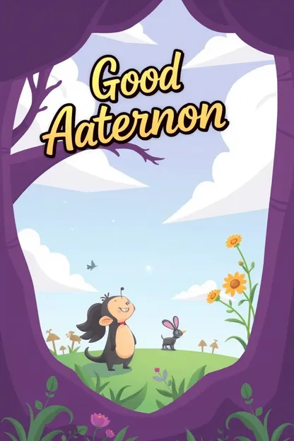 Animated Good Afternoon Images for Beautiful Days