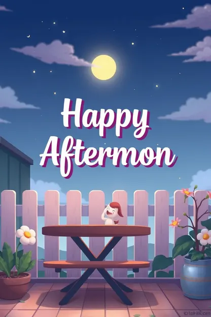 Animated Good Afternoon Images for Beautiful Moments