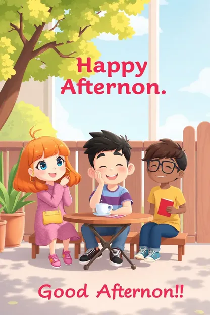 Animated Good Afternoon Images for Happy Moments