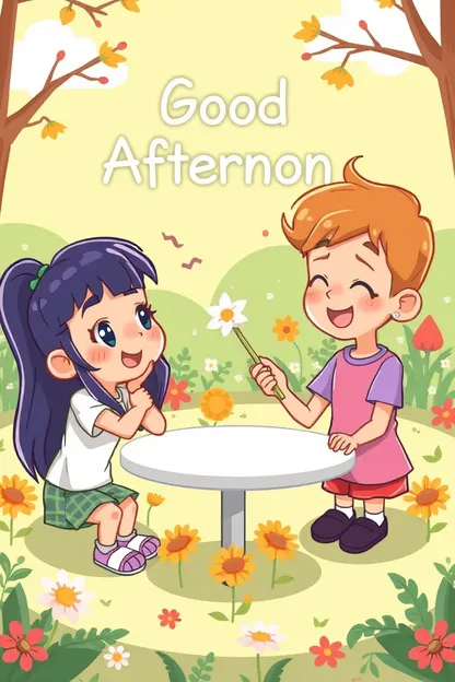 Animated Good Afternoon Images for Wonderful Memories