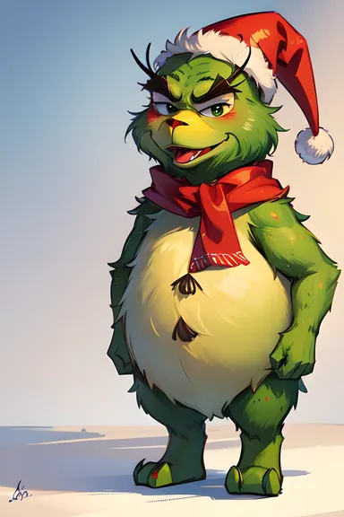 Animated Grinch Images for Christmas Decorations