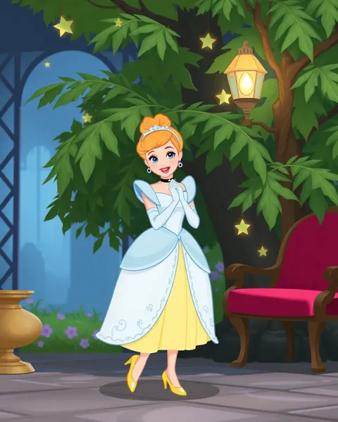 Animated Images of Cinderella Cartoon Scenes