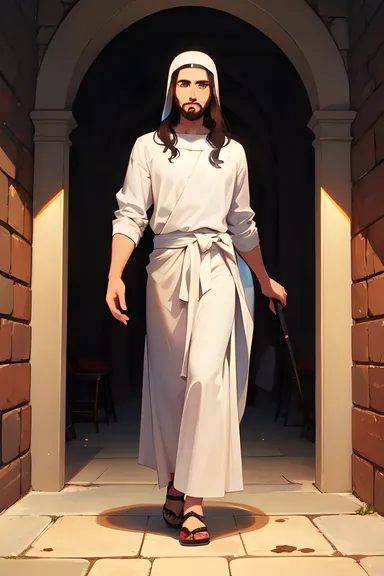 Animated Jesus Pictures Illustrate Spiritual Teachings with Clarity