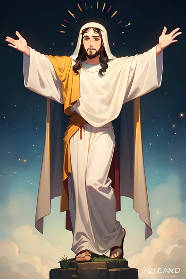 Animated Jesus Pictures Portray Divine Messages with Accuracy