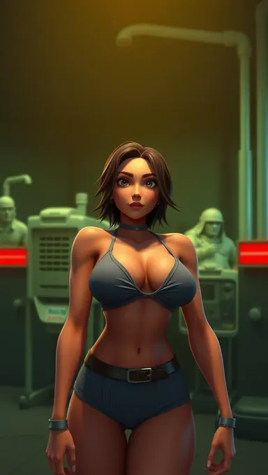 Animation of Big Boobs in Fantasy World