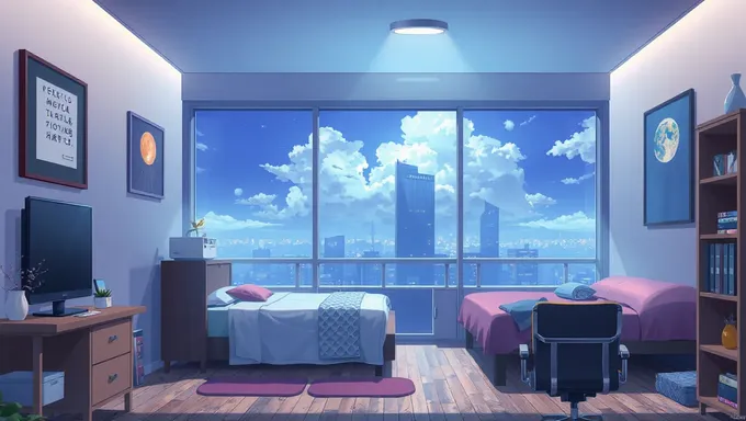 Anime 2025 Rent Room for Future Residents