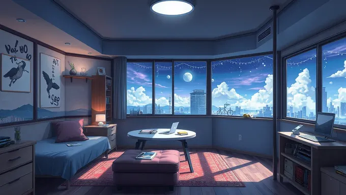 Anime 2025 Rent Room for Short Stay