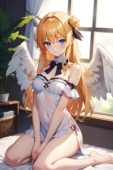 Anime Angel Images Showcase Heavenly Scenes