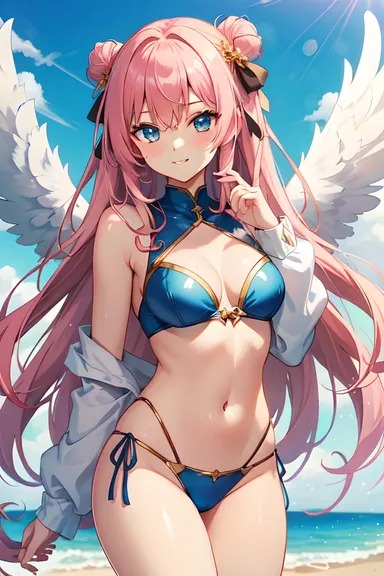 Anime Angel Images Unveil Divine Beauty