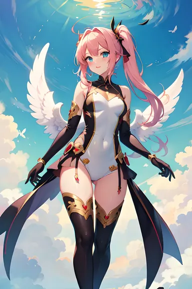 Anime Angel Images with Intricate Details